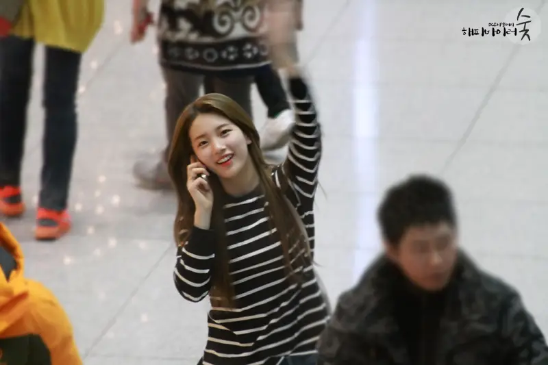 140113 인천공항 출국 수지(미쓰에이) 직찍