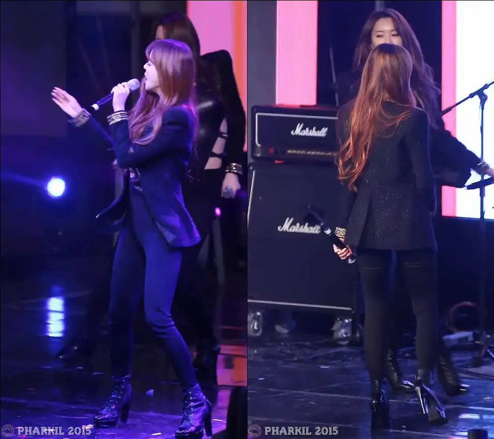 [직캠/Fancam] 150304 달샤벳(세리,우희) @ 홍익대 by pharkil