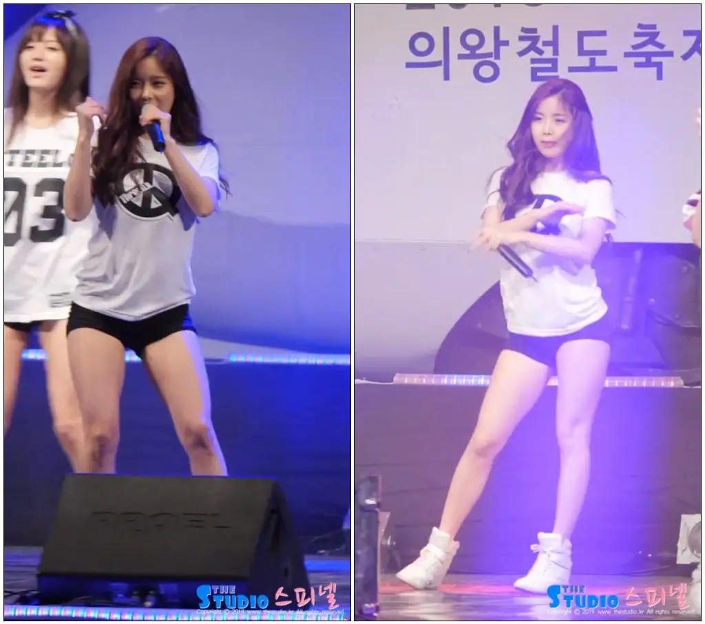 150504 의왕철도축제 현영,재경(레인보우) 직캠 A by Spinel