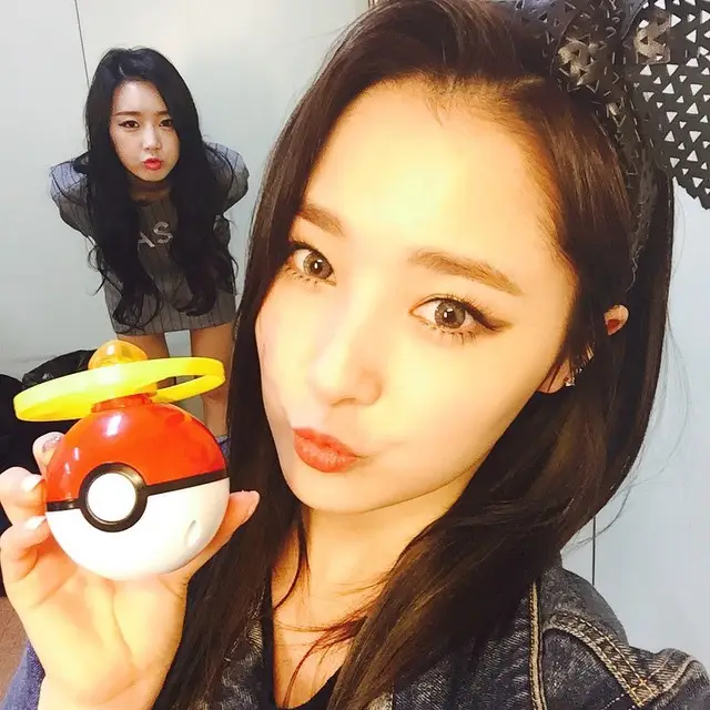 우희(달샤벳) 150509 인스타그램 - 가라수빈몬!!!!!