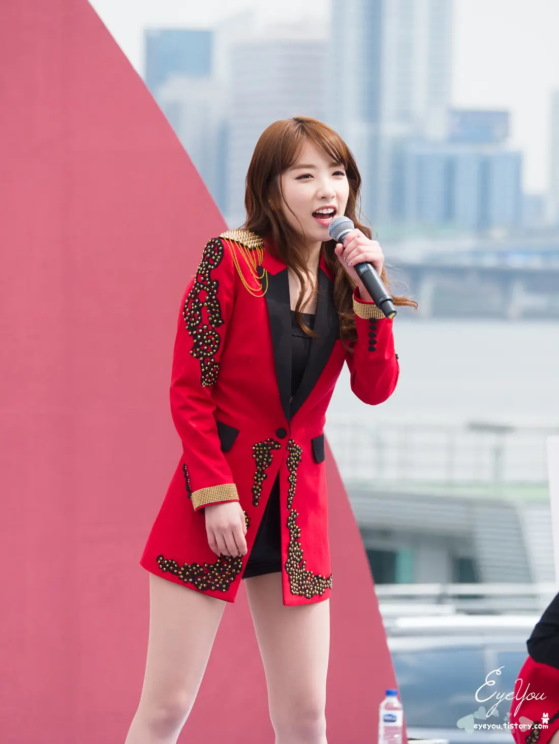 레인보우 직찍 - 140405 금융인 마라톤대회 by EyeYou