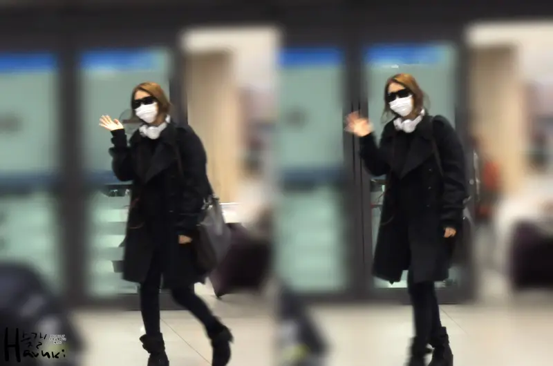 수지(miss a) 직찍 - 131217 인천공항 입국