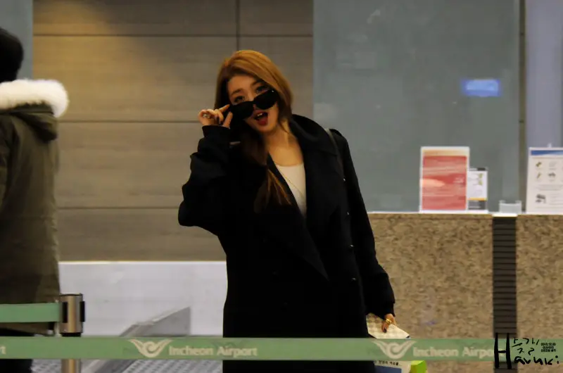 수지(miss a) 직찍 - 131209 수지 인천공항