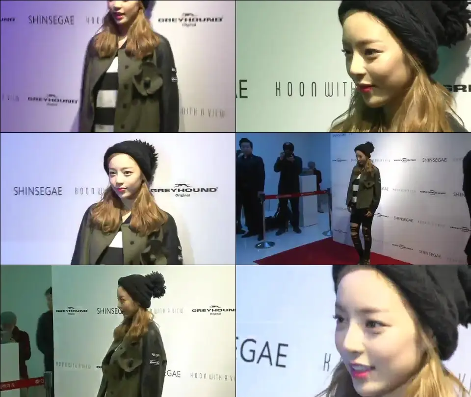 131018 구하라 SHINSEGAE Store Opening.swf