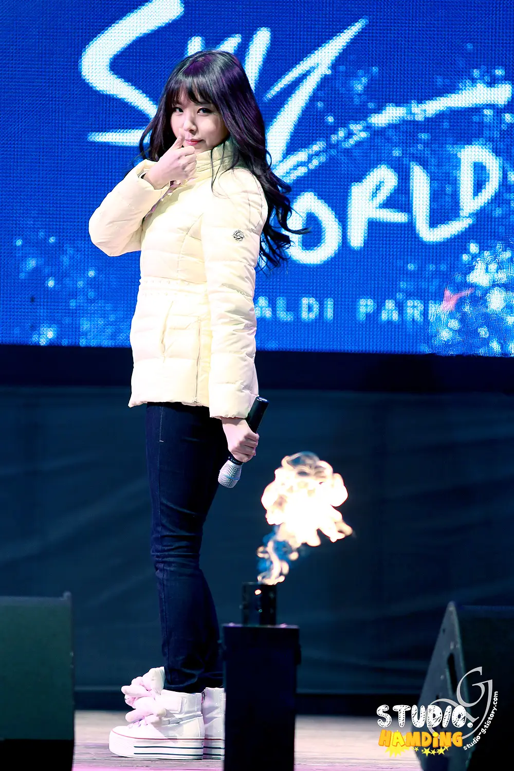 140118 오렌지캬라멜 비발디파크 라이딩콘서트 by Hamding