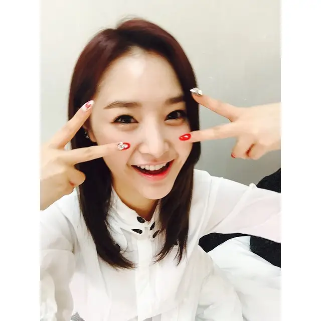 우희(달샤벳) 150423 인스타그램 - 담양 대나무♡