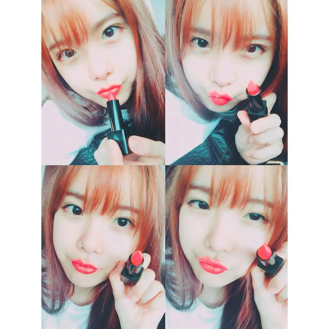 조현영(레인보우) 150713 인스타그램 - 오늘의 포인트 레드립