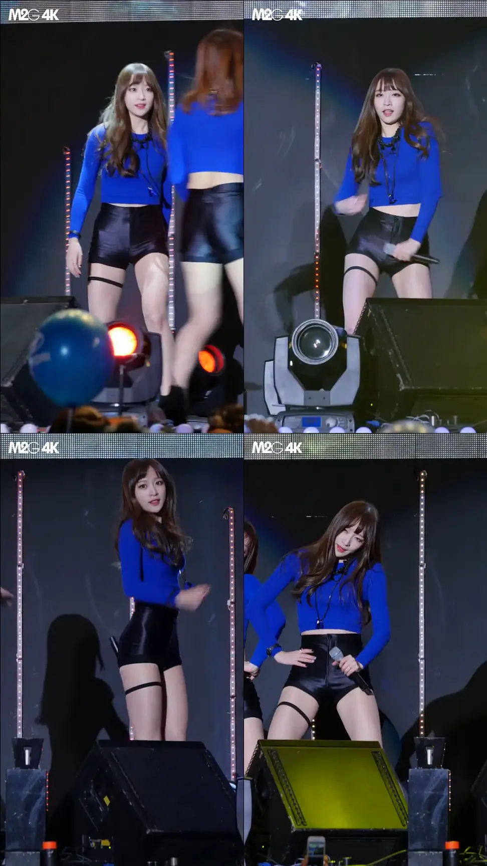 EXID(하니,정화) 직캠 - 141231 장기하의 대단한 라디오 공개방송 by M2G4K
