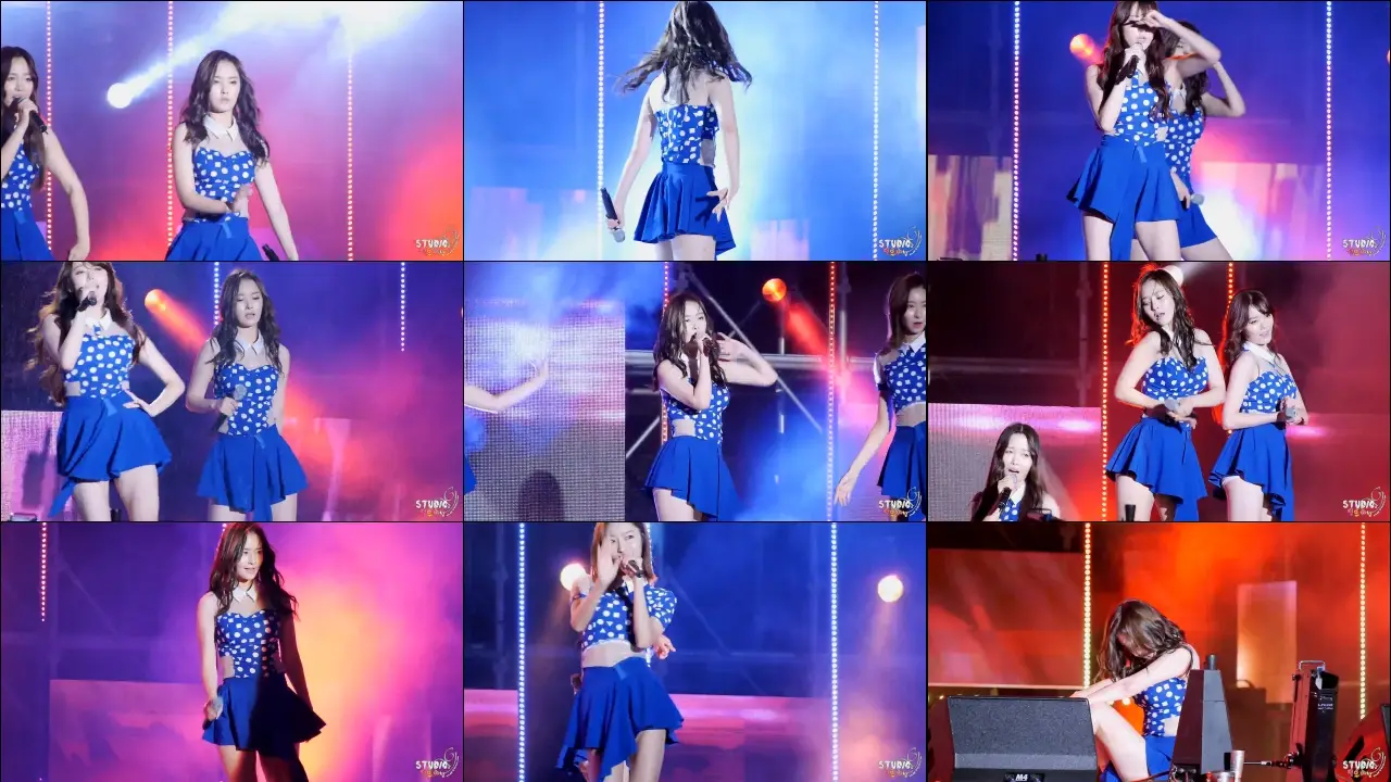 140823 우희(달샤벳) 영암 M슈퍼콘서트 by 철우아님