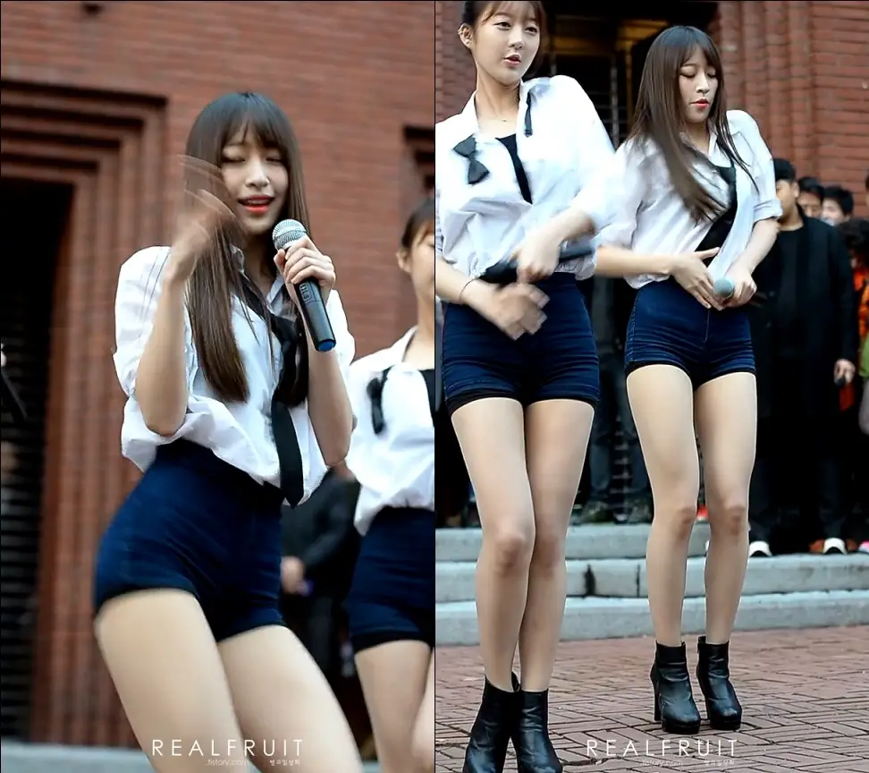 141122 EXID 하니 대학로 게릴라 공연 직캠 by 쌩과일