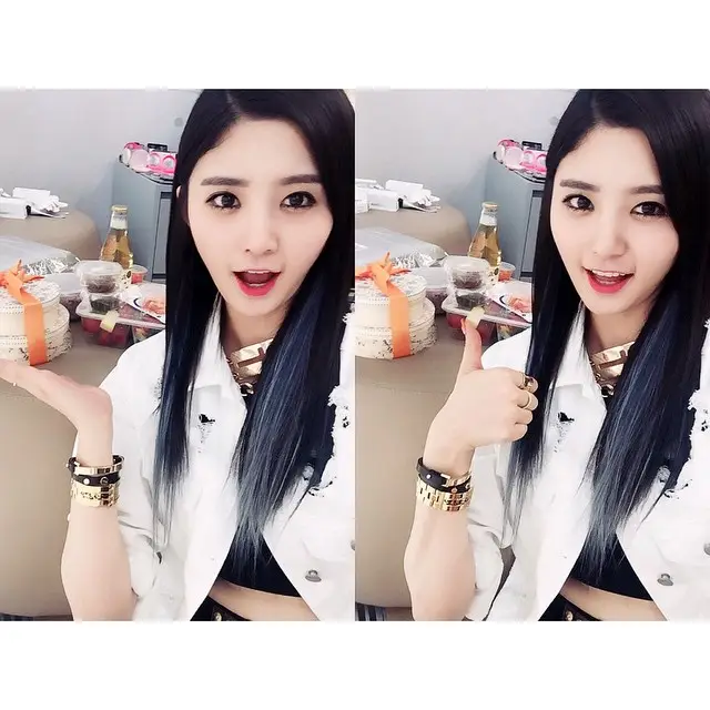 150418 정화(exid) 인스타그램 - 모두 #쇼음악중심 보셨나요?