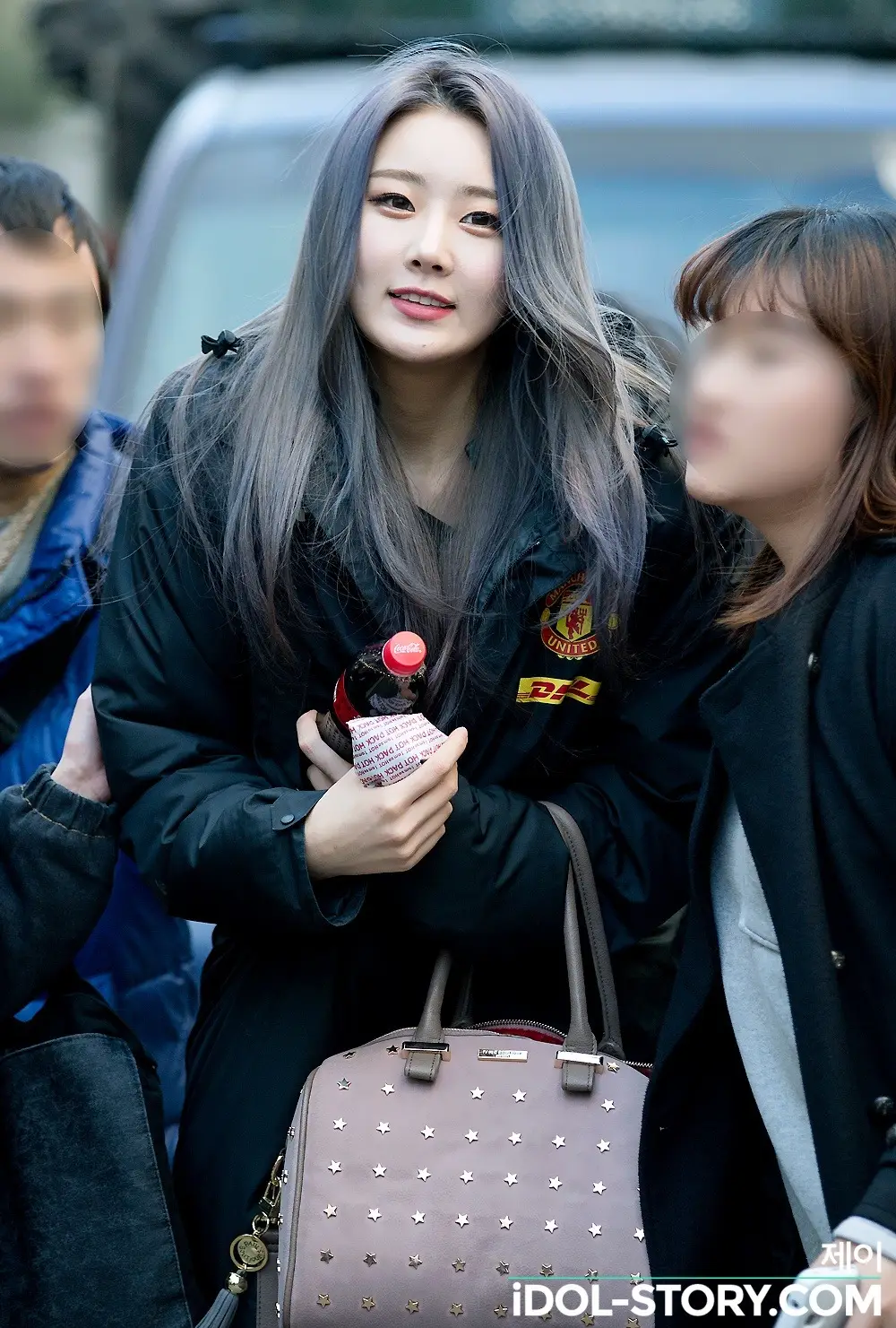 달샤벳 직찍 - 140221 뮤직뱅크 출근길