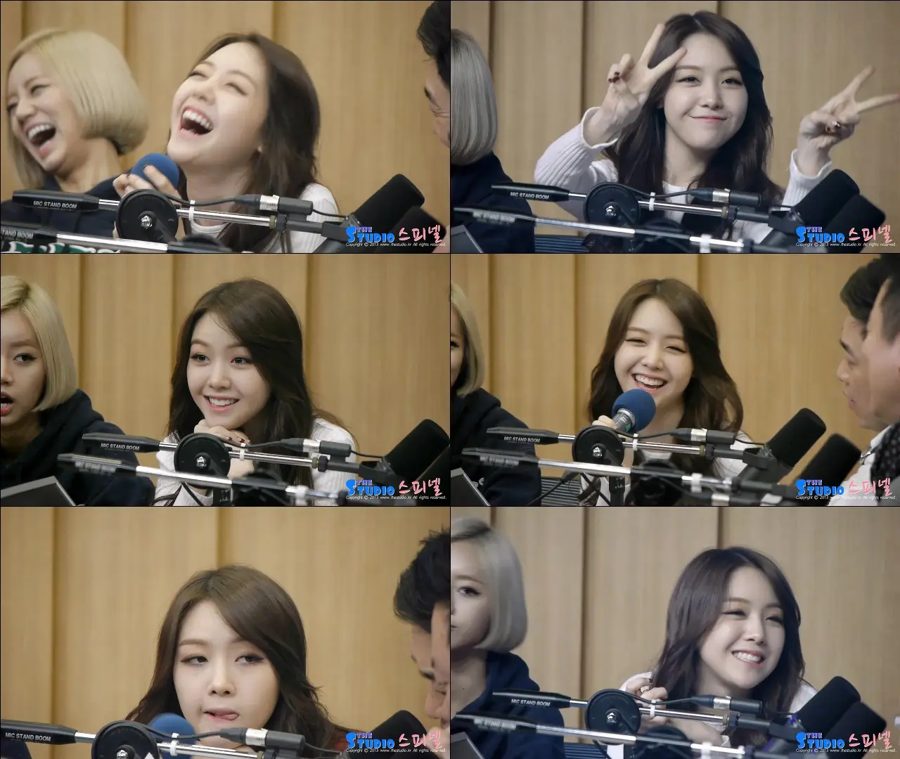 걸스데이 민아 직캠 - 140109 두시탈출 컬투쇼 by 스피넬