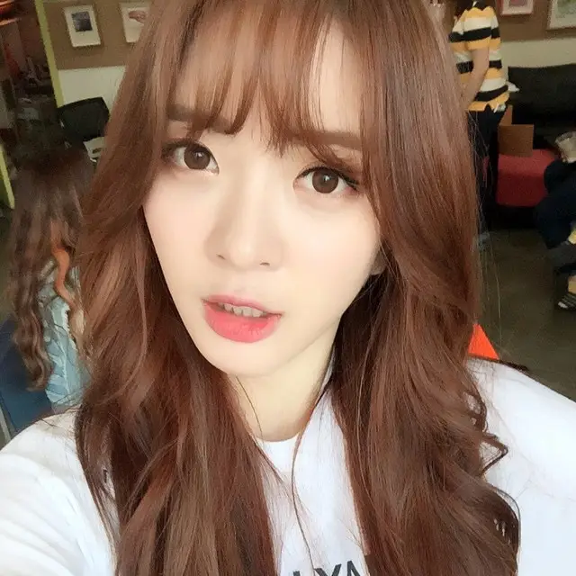 아영(달샤벳) 150523 인스타그램 - 앞머리 진짜 너 아..