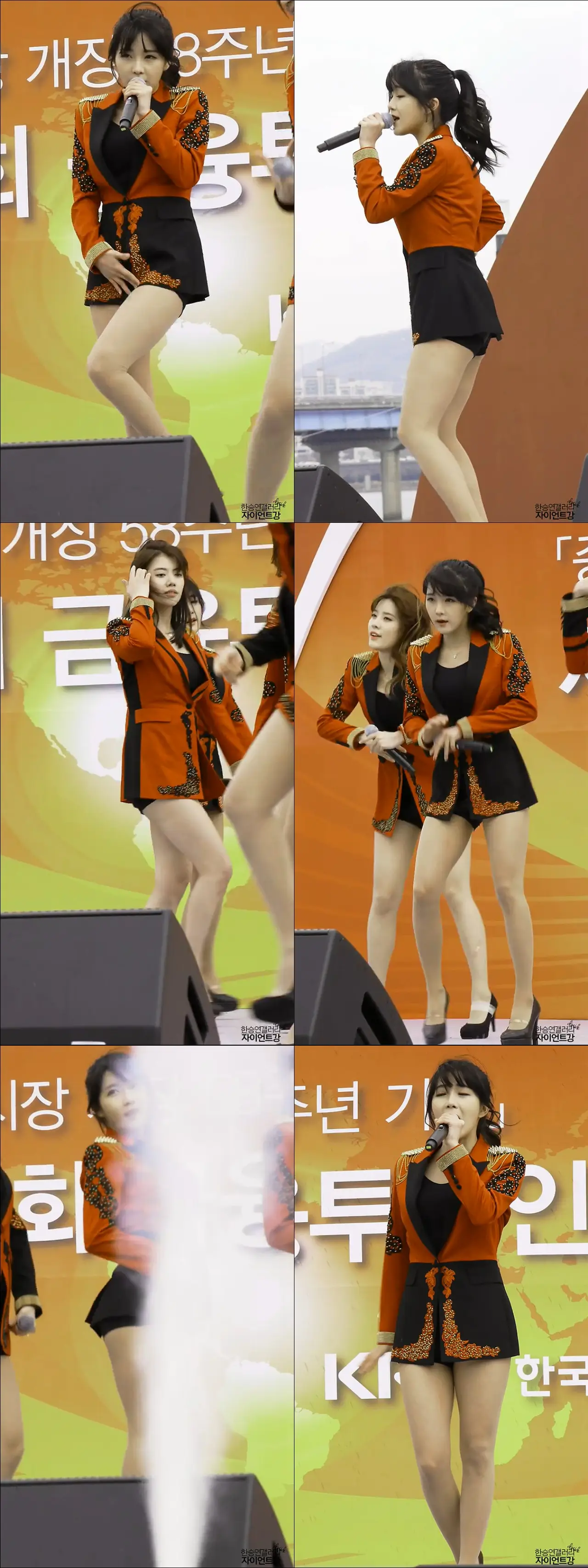 레인보우 직캠 - 140405 여의도 금융인 마라톤대회 by 자이언트강