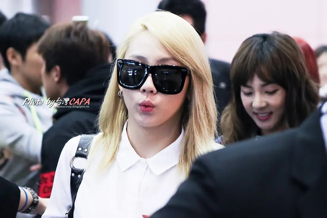 2NE1 직찍 - 20140425 타오위안공항