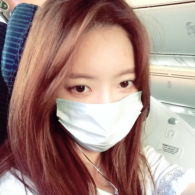 아영(달샤벳) 150608 인스타그램 - 한국도착