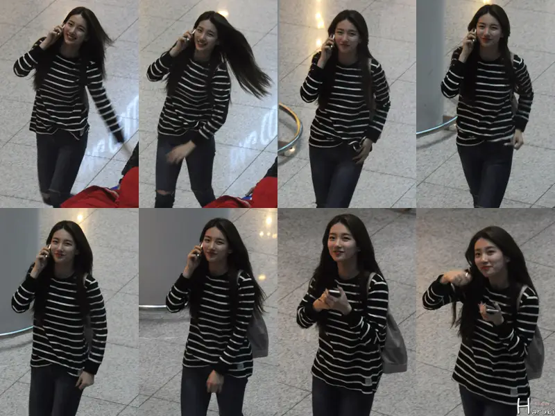 140113 인천공항 출국 수지(미쓰에이) 직찍