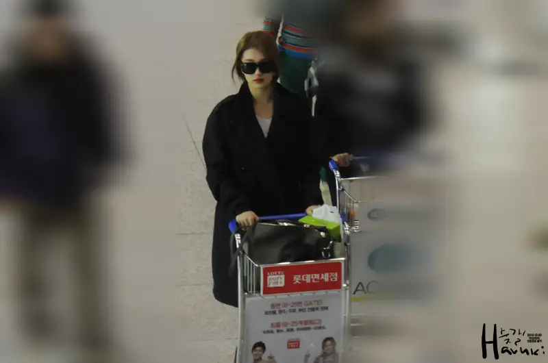 수지(miss a) 직찍 - 131209 수지 인천공항