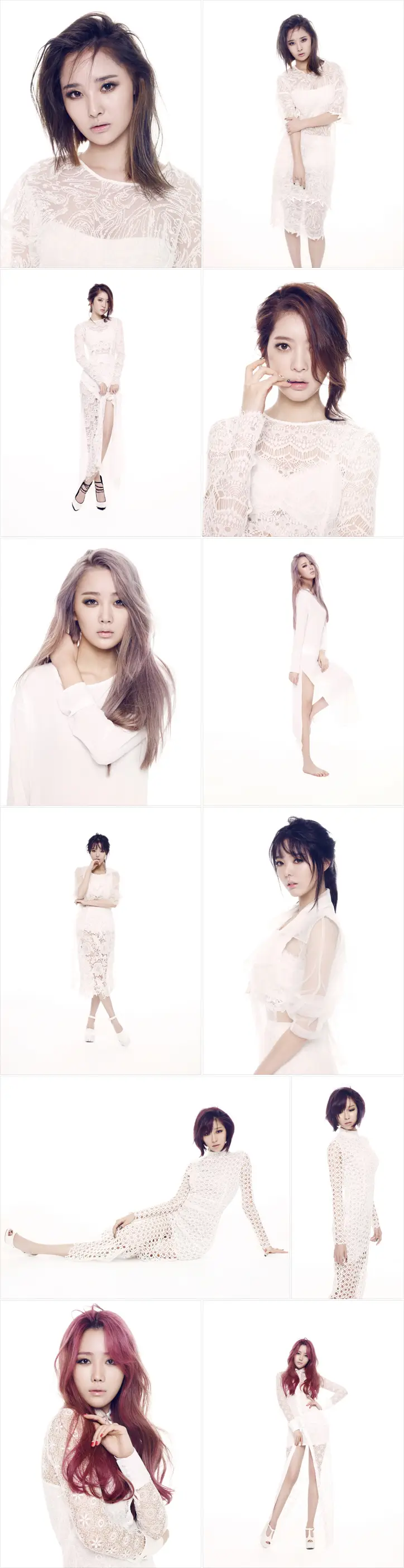달샤벳(Dal★shabet) 새 앨범 [B.B.B] 자켓 사진