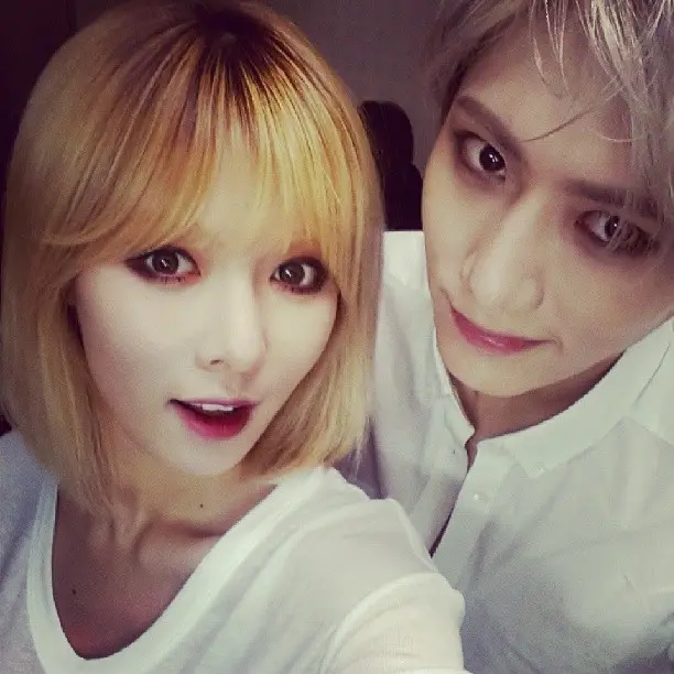 131108 현아 인스타그램 업뎃(with 현승)