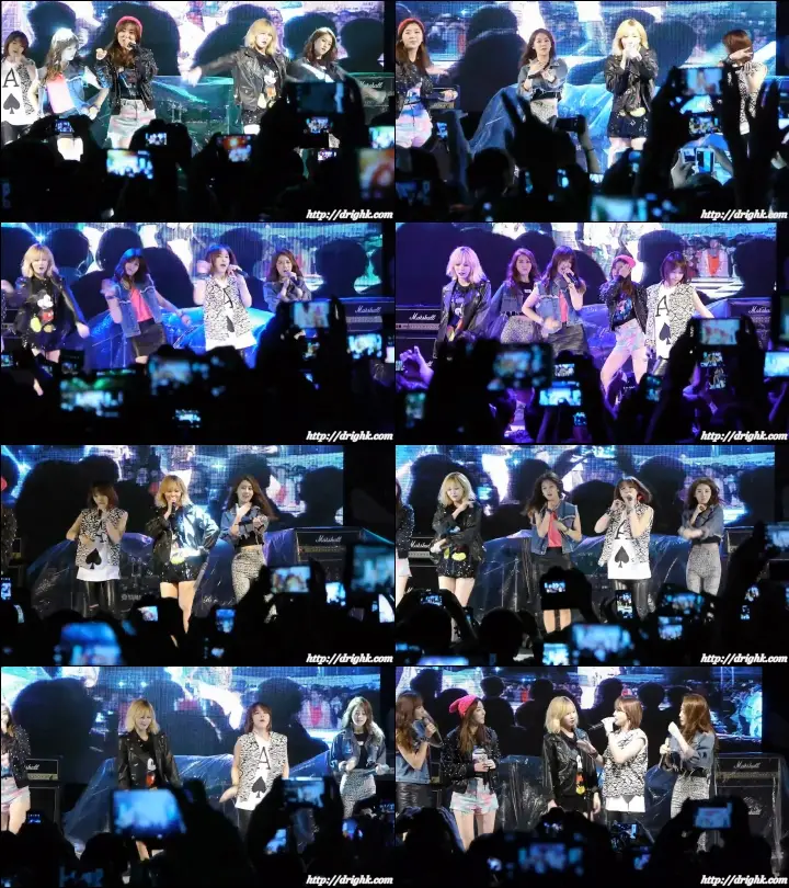 [직캠] 131008 포미닛 인하대 직캠 by drighk