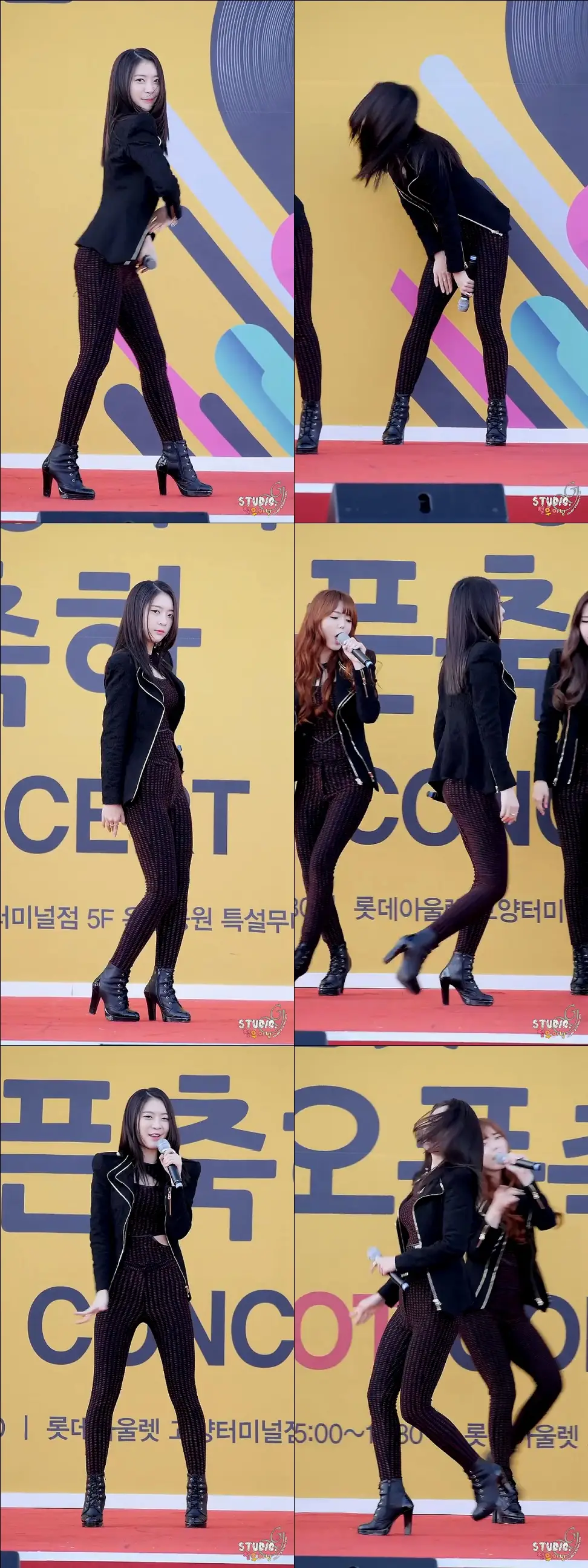 달샤벳(아영) 직캠 - 141011 고양 롯데아울렛 by 철우