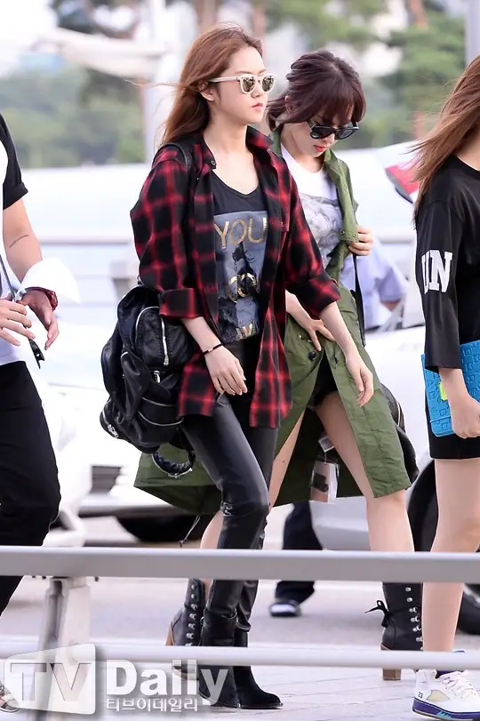 포미닛 130830 인천공항 출국 기사사진.jpg