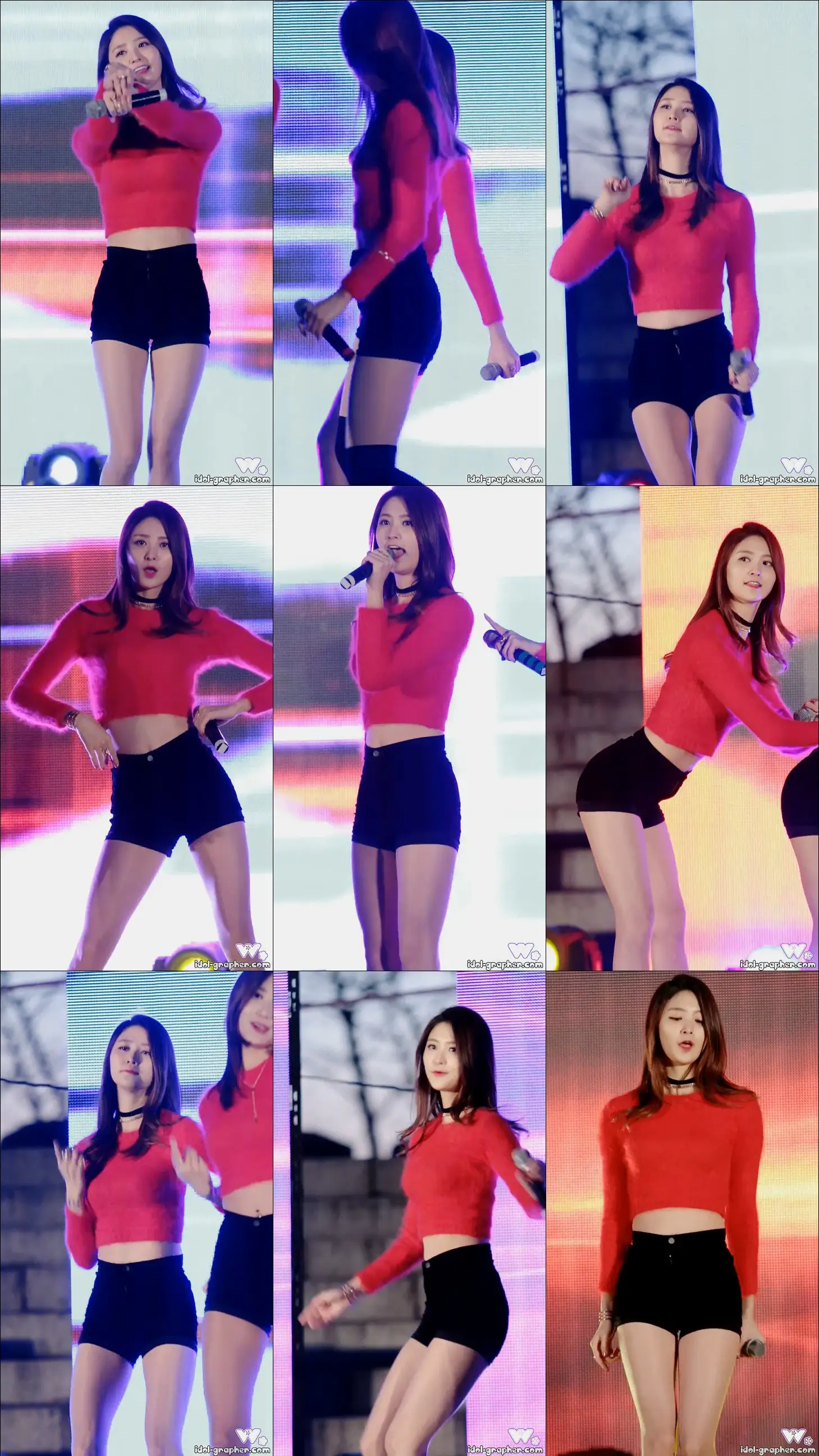 정화(EXID) 직캠 @ 141224 tbsFM 특집 Concert by W