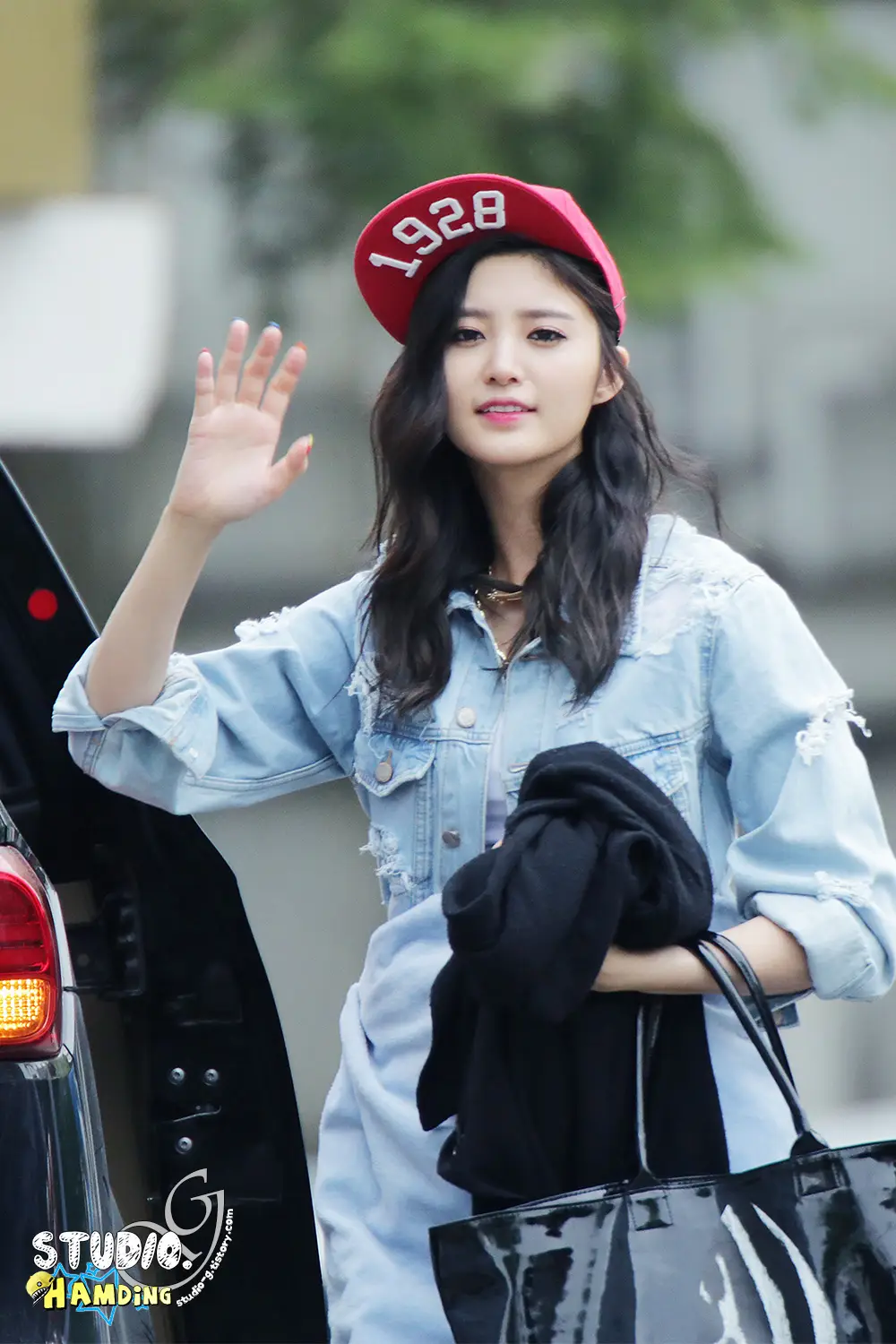 150419 EXID 인기가요 출근 직찍 by. Hamding