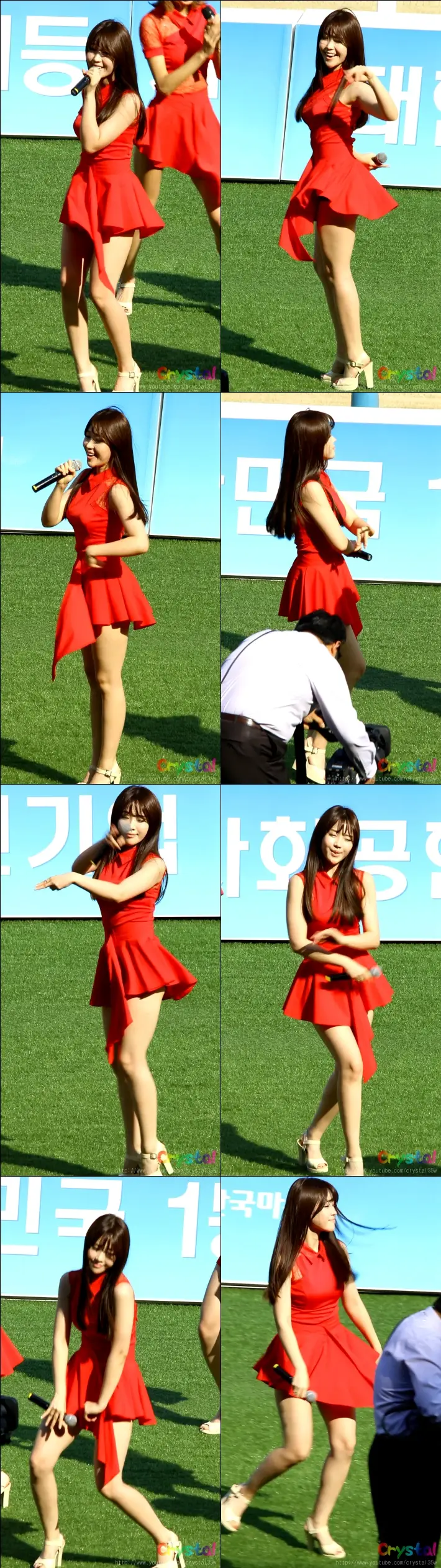 [직캠] 가은 아영 지율(달샤벳) - 130915 경마공원 by Crystal