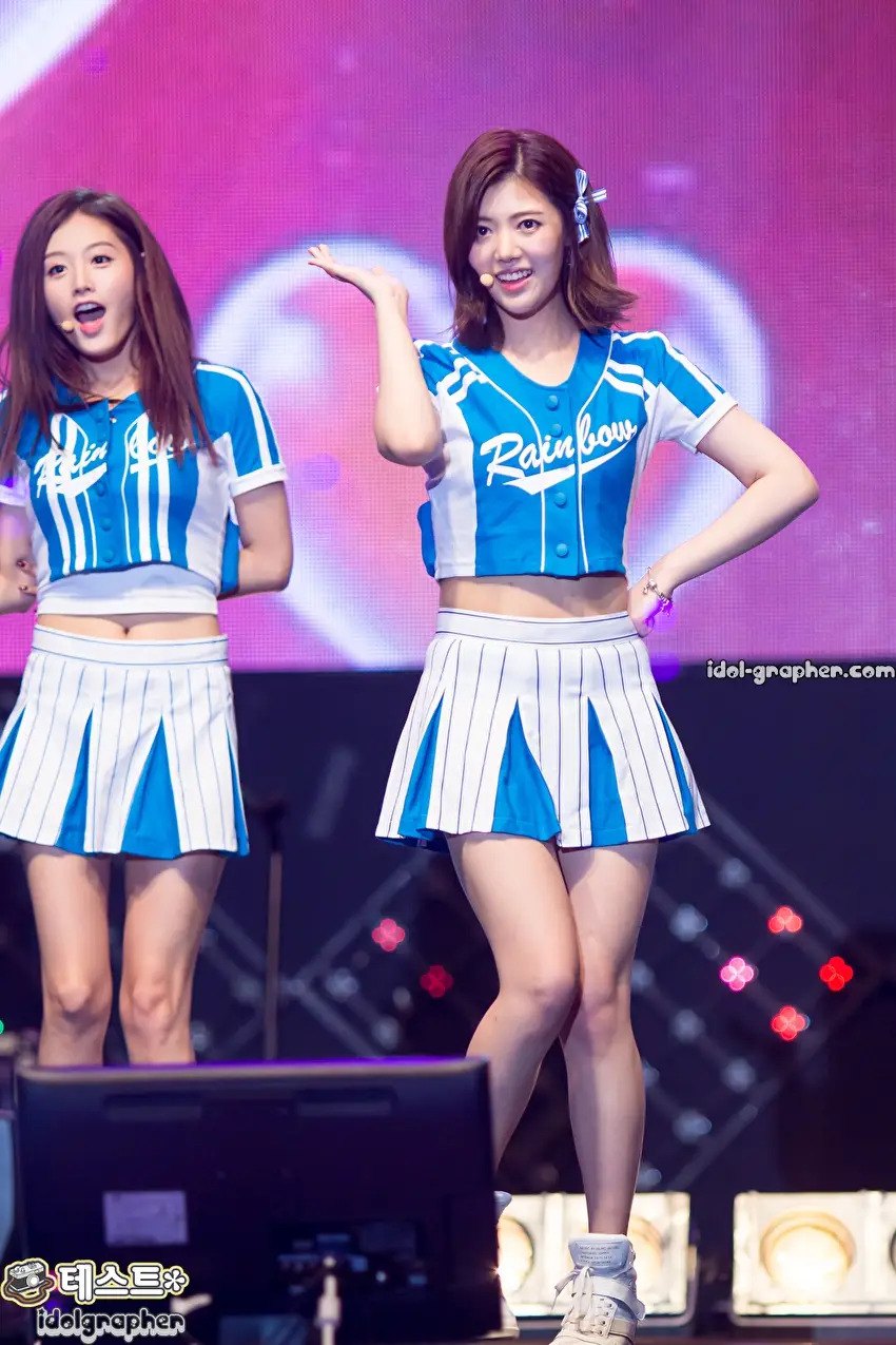 130706 레인보우 MBC 공개방송 직찍 by cameratest