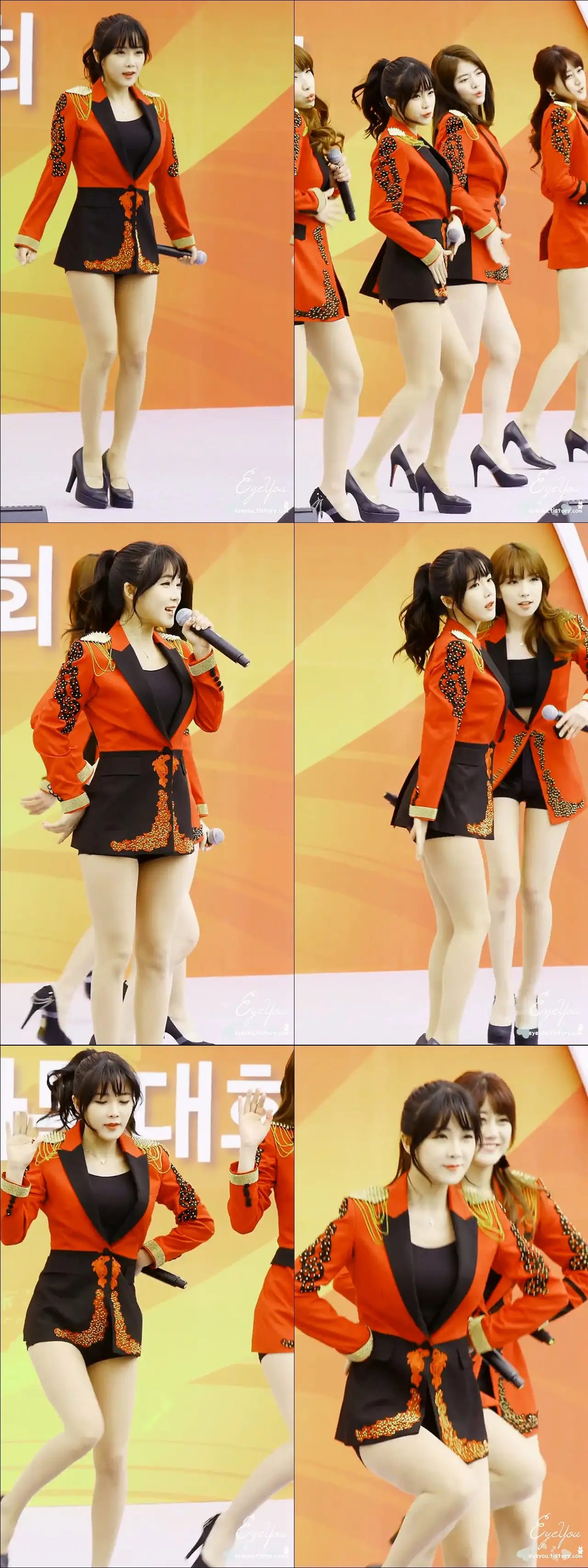 레인보우 현영 직캠 - 140405 금융인 마라톤대회 by EyeYou