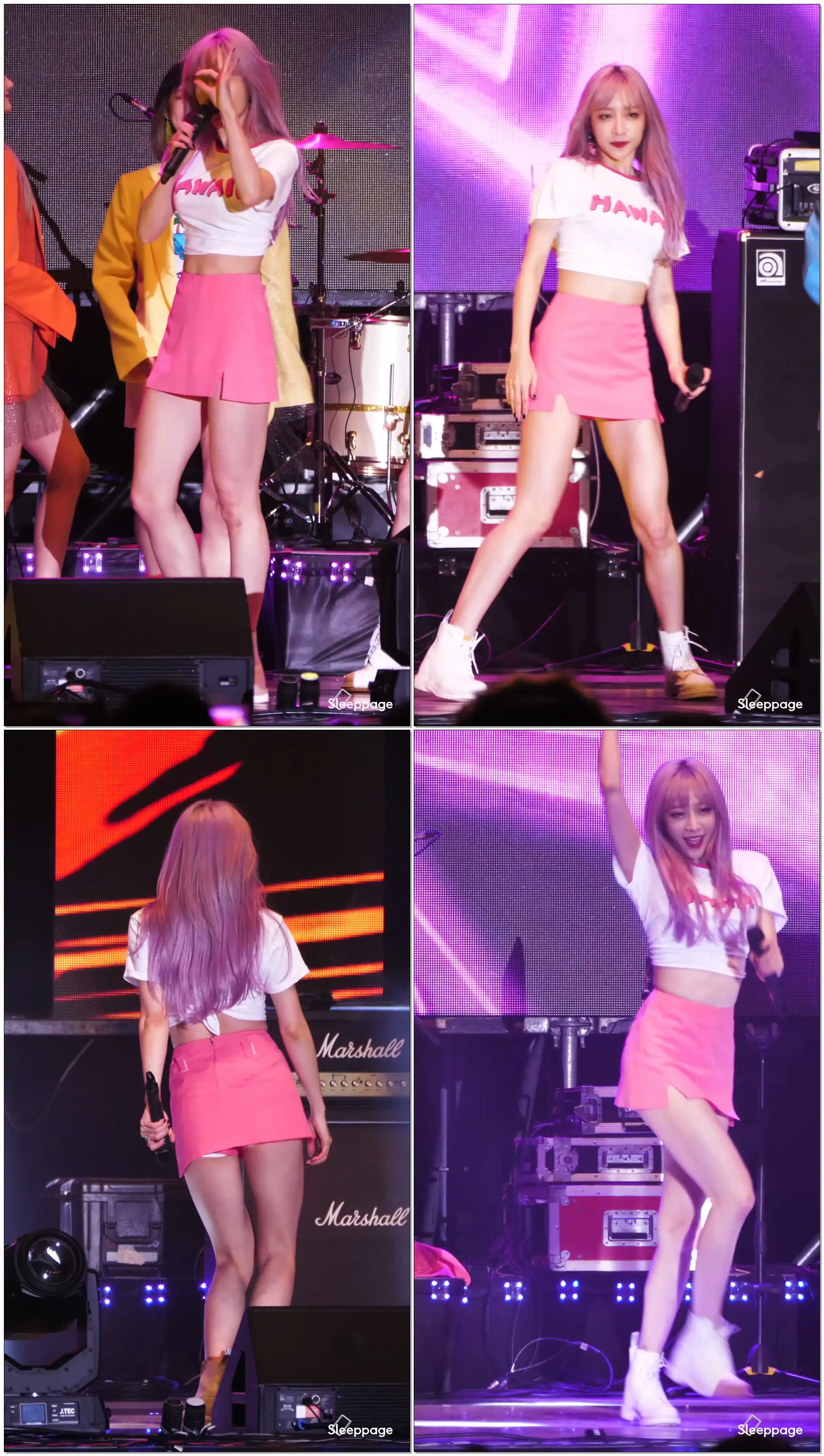 171031 이엑스아이디 EXID 핫핑크 HOT PINK 하니 HANI @ 화천 평창올림픽축하 G100 By Sleeppage