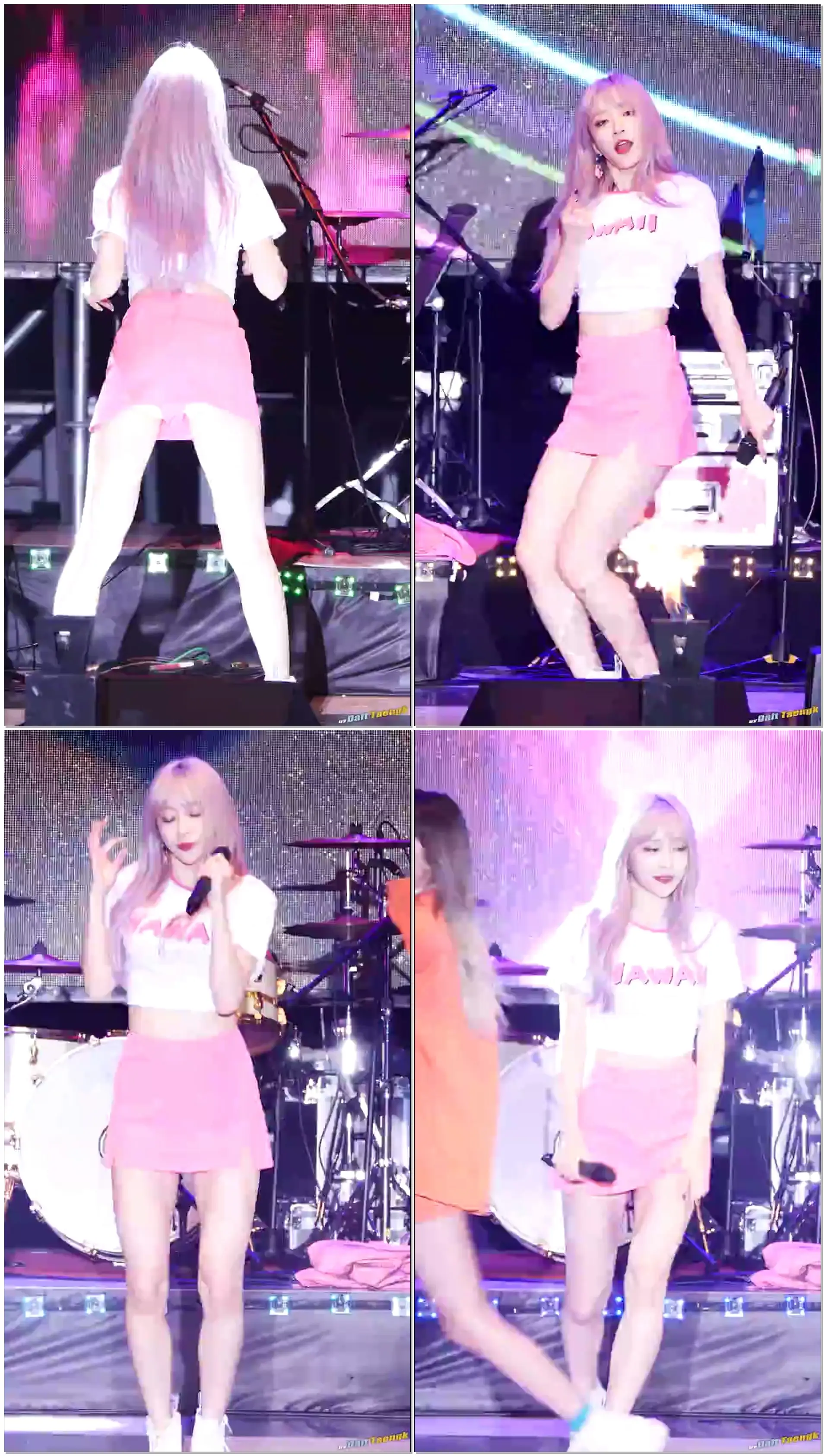 171031 평창동계올림픽 G-100 - 하니(EXID) '위아래' 4K 60P 직캠 by DaftTaengk
