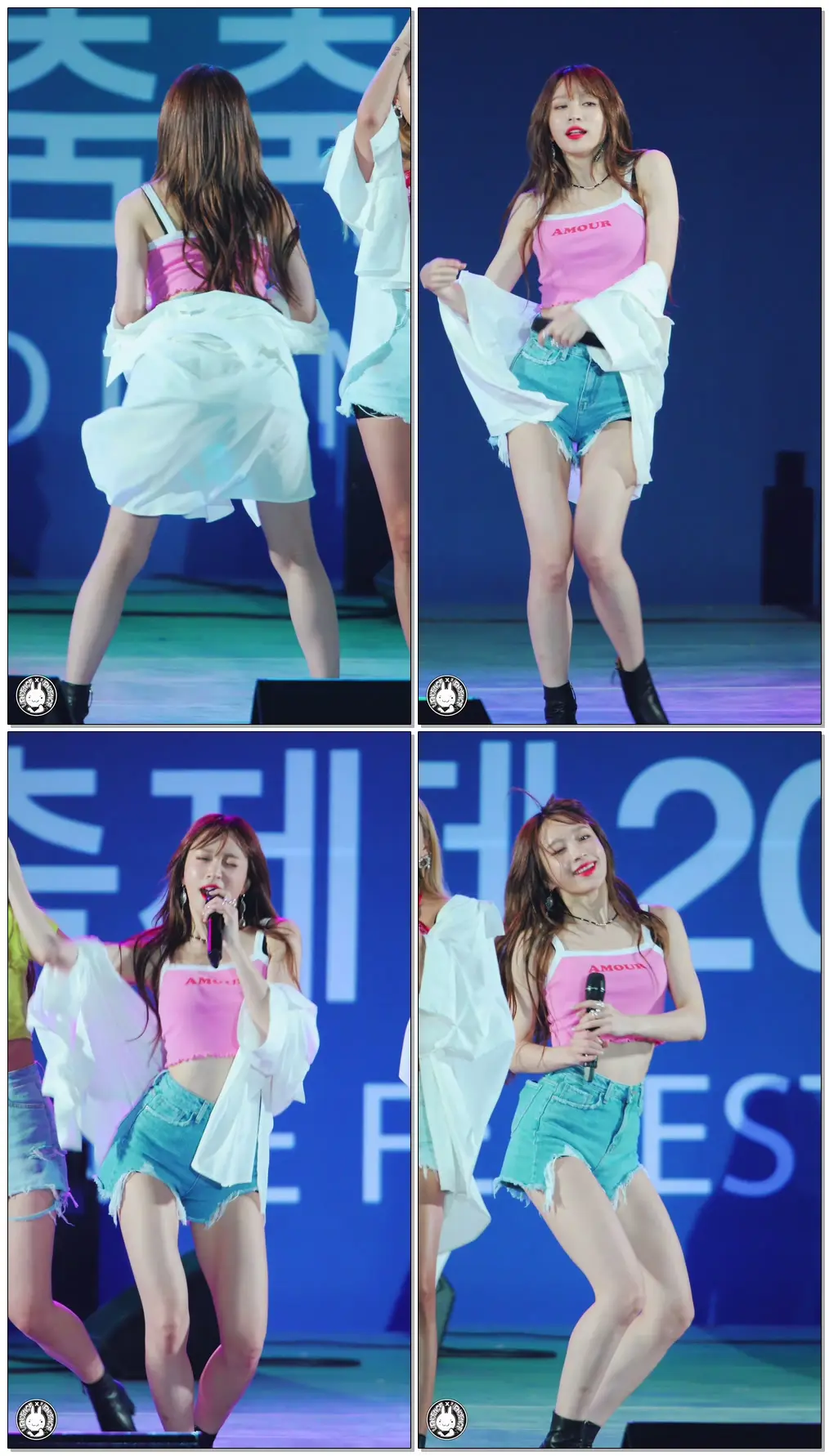 [4K] 180912 EXID 하니 직캠 '위아래(UP&DOWN)' 이엑스아이디 Fancam @2018 천안흥타령춤축제 삼거리공원 By 벤뎅이