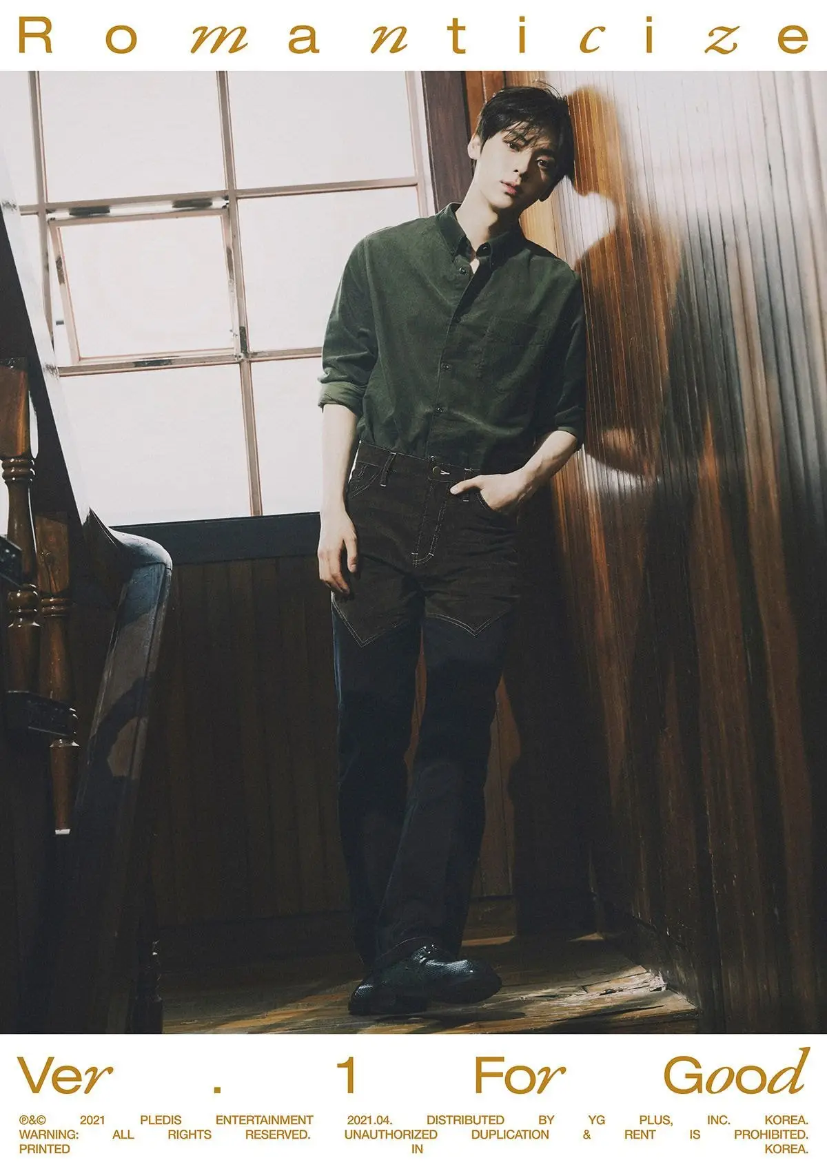 뉴이스트 NU'EST The 2nd Album 'Romanticize' #1 Official Photo 민현