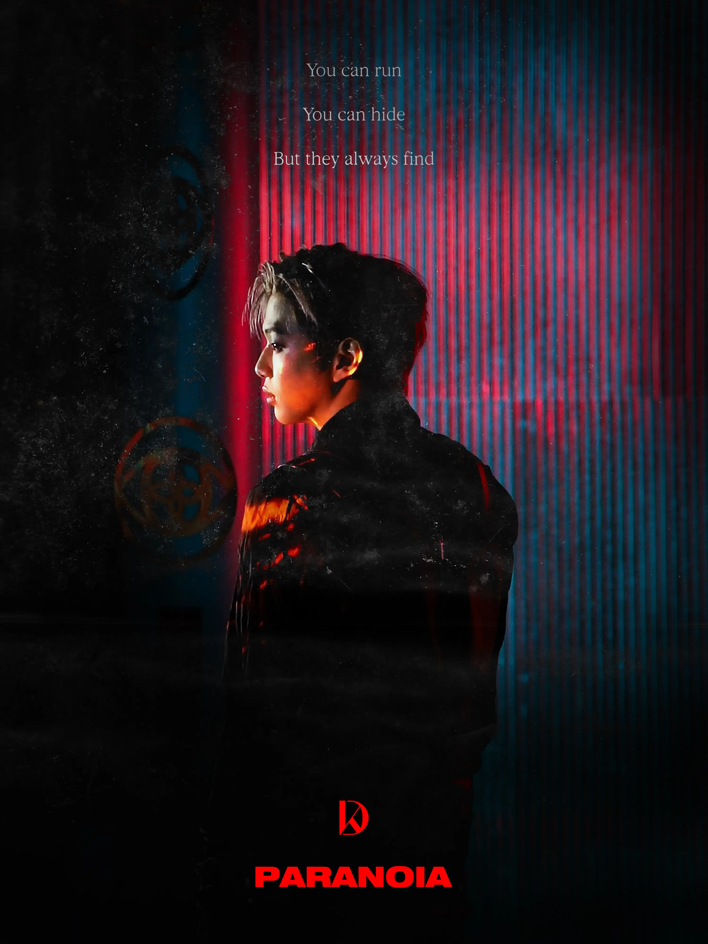 강다니엘 'PARANOIA' Lyric Poster