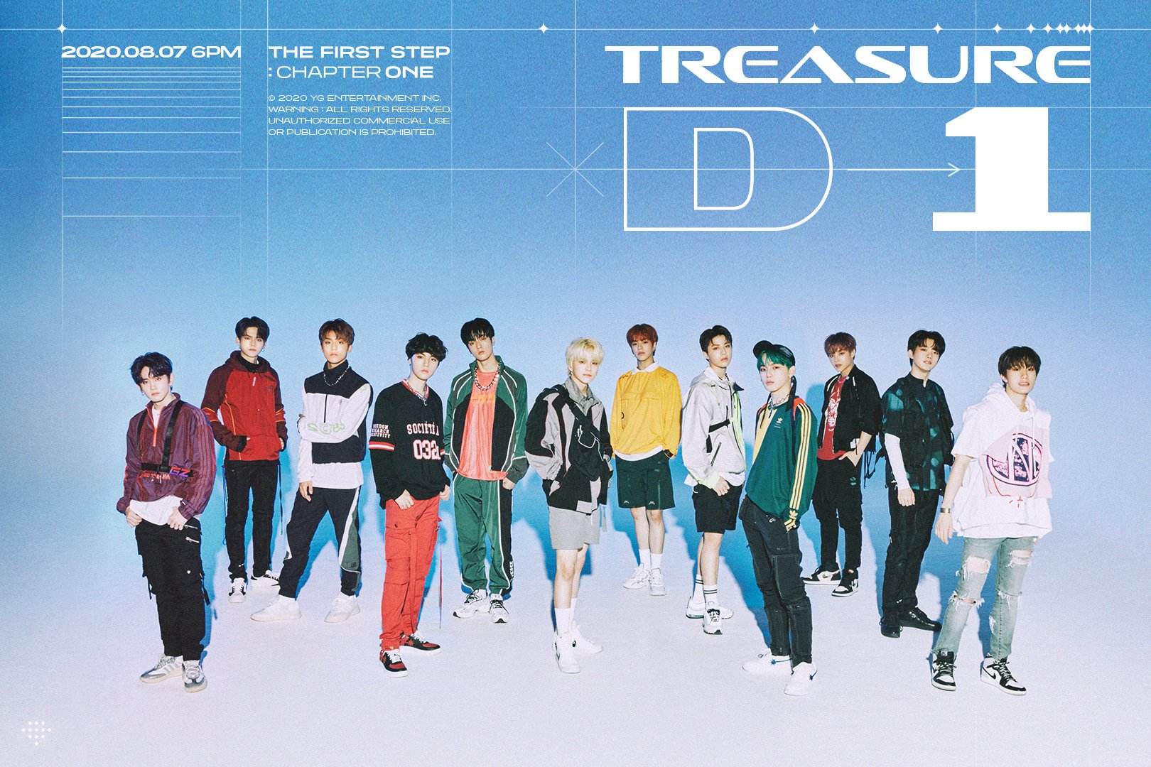 #TREASURE ‘THE FIRST STEP : CHAPTER ONE’ D-1 POSTER