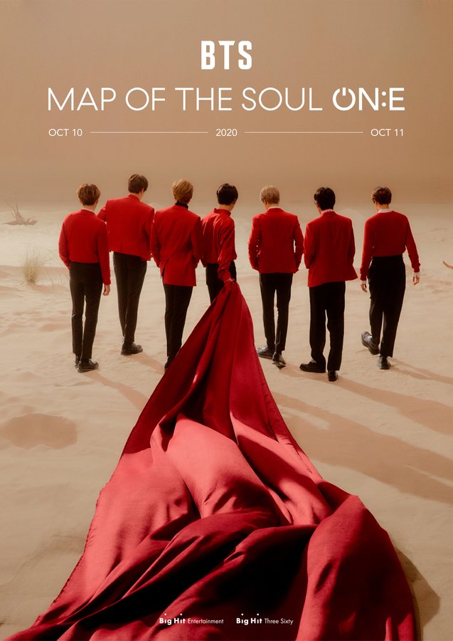 BTS MAP OF THE SOUL ON:E 공연 개최  #BTS #방탄소년단 #MapOfTheSoulOne
