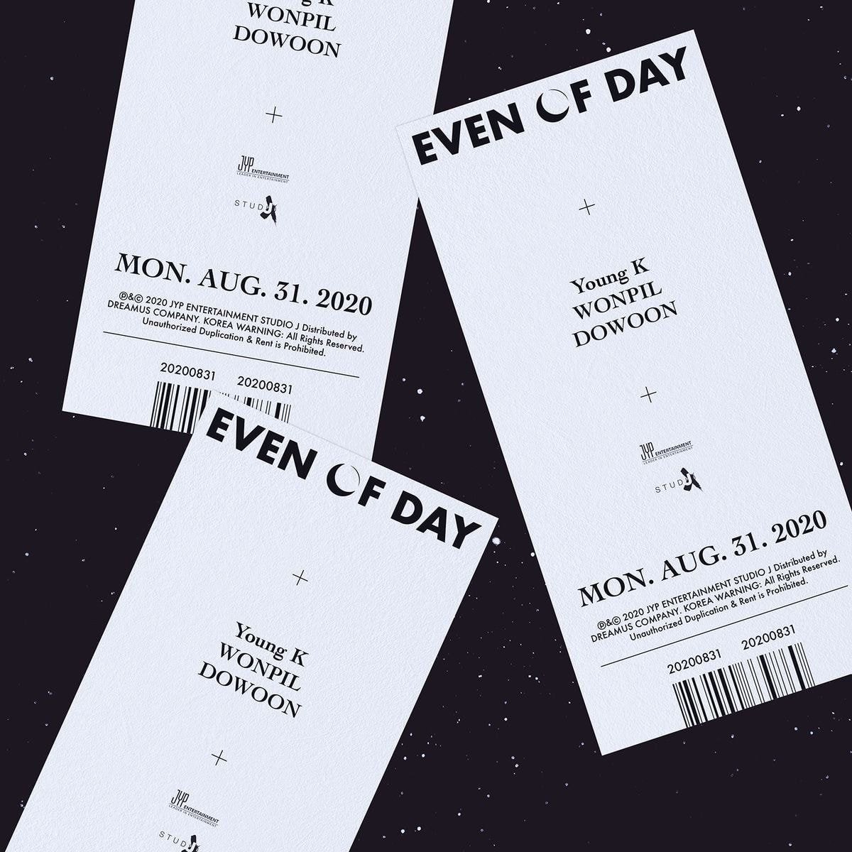 Invitation from DAY6 (Even of Day) 2020.08.31 (MON) 6PM