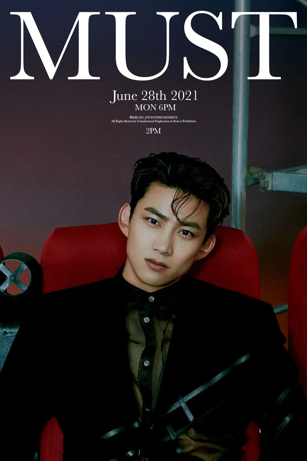 2PM THE 7TH ALBUM <MUST> TEASER IMAGE (DARK ver.) #택연