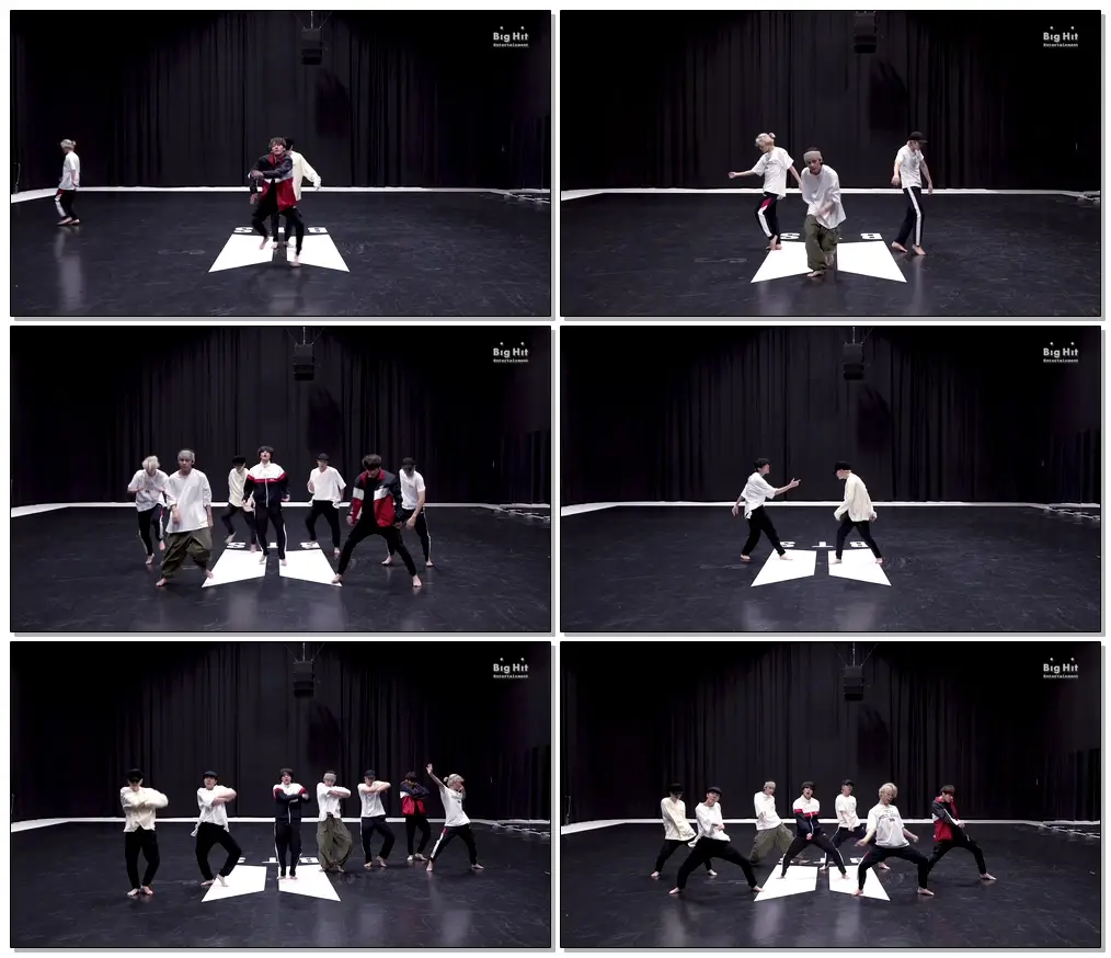 [CHOREOGRAPHY] BTS (방탄소년단) 'Black Swan' Dance Practice