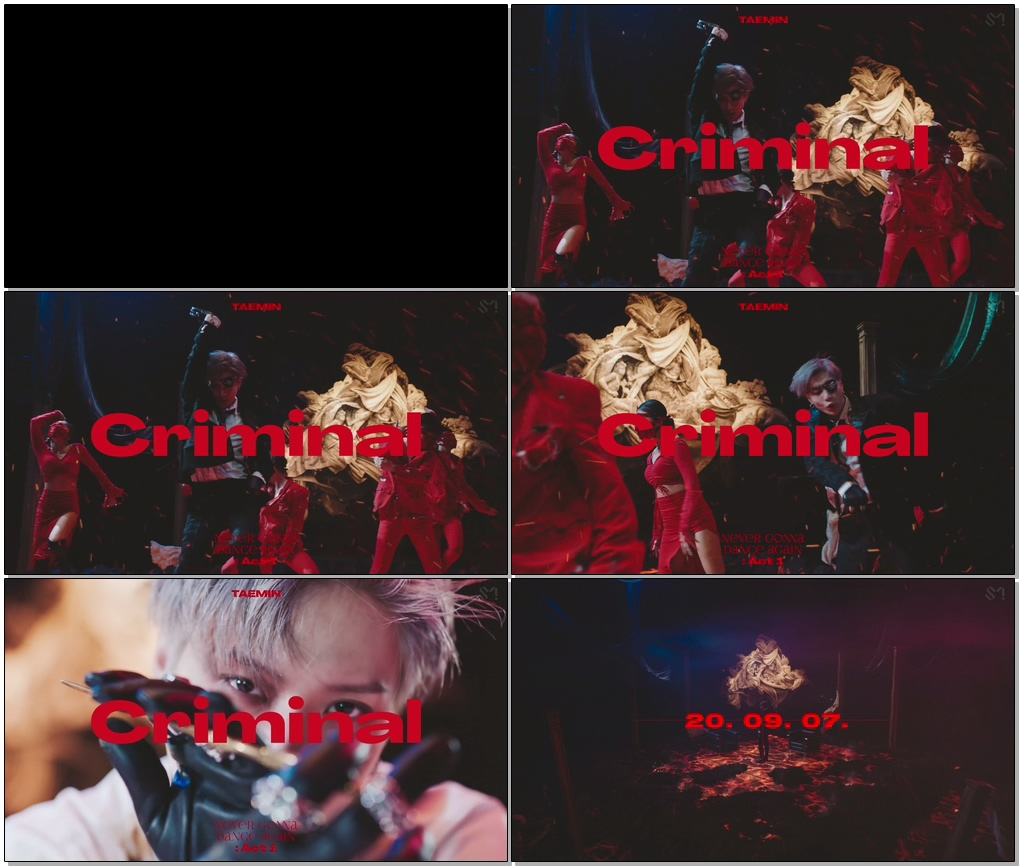 #Criminal #TAEMIN #태민 TAEMIN 태민 'Criminal' MV Teaser #2