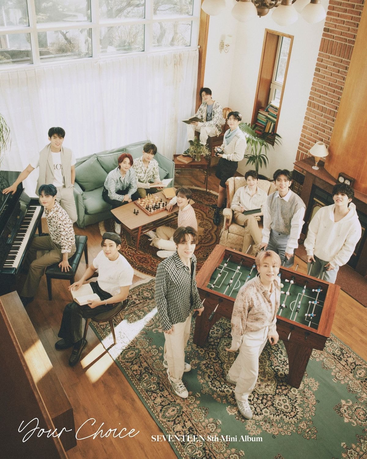 세븐틴 8th Mini Album 'Your Choice' Official Photo BESIDE Ver.
