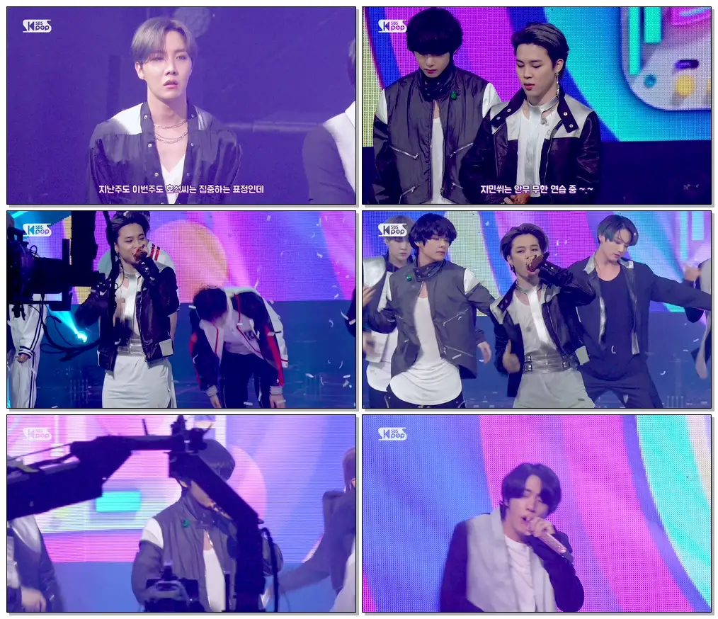 200308 #방탄소년단 'ON’ 인기가요 1위 앵콜 비하인드캠 (#BTS 'ON' Encore ONE SHOT VER. Fancam) ?