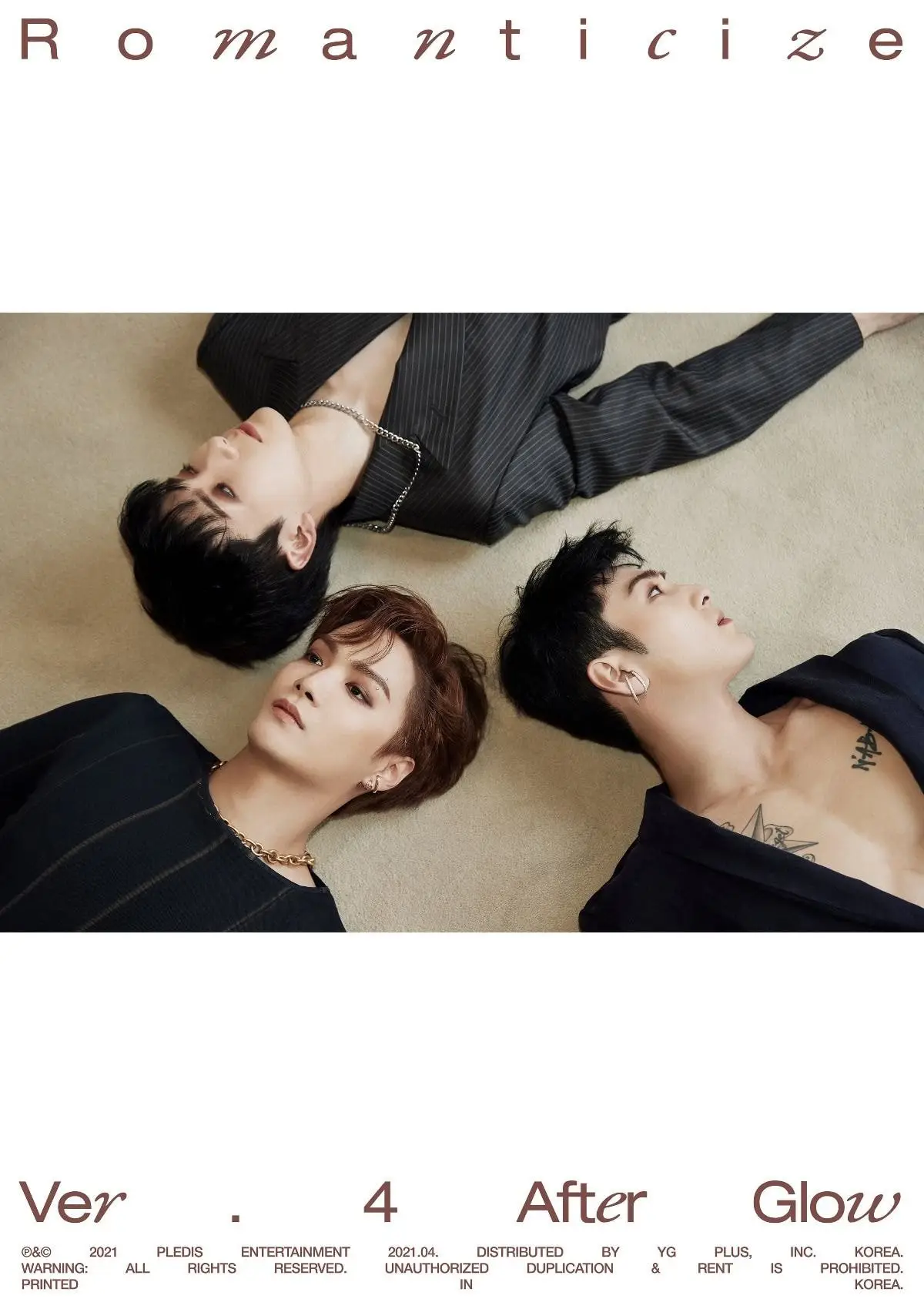 뉴이스트 NU'EST The 2nd Album 'Romanticize' #1 Official Photo 뉴이스트