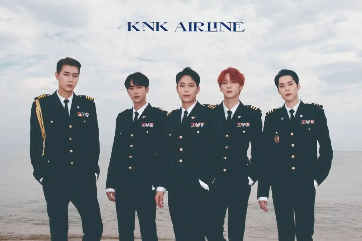 크나큰(KNK) 3RD MINI ALBUM [KNK AIRLINE✈] CONCEPT IMAGE #ON ver.