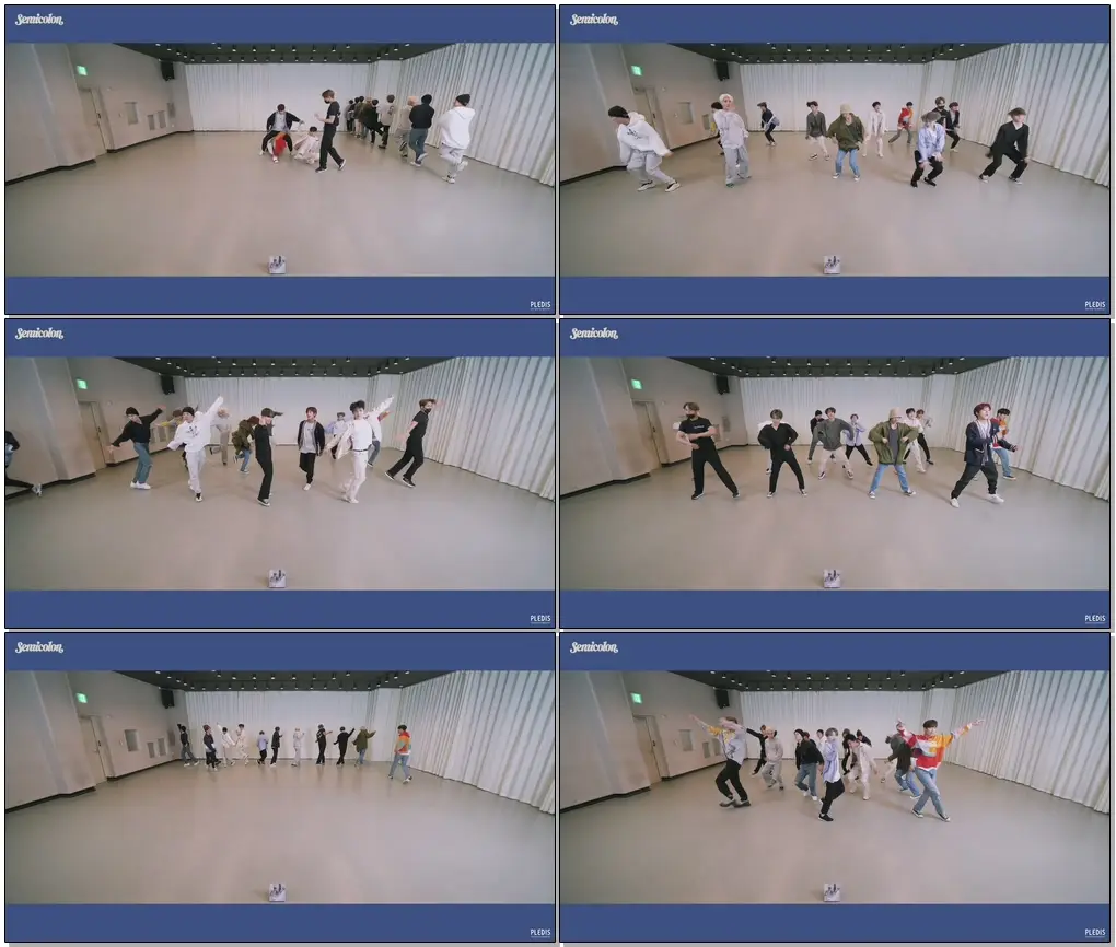 #SEVENTEEN #세븐틴 #Semicolon [Choreography Video] SEVENTEEN(세븐틴) - HOME;RUN