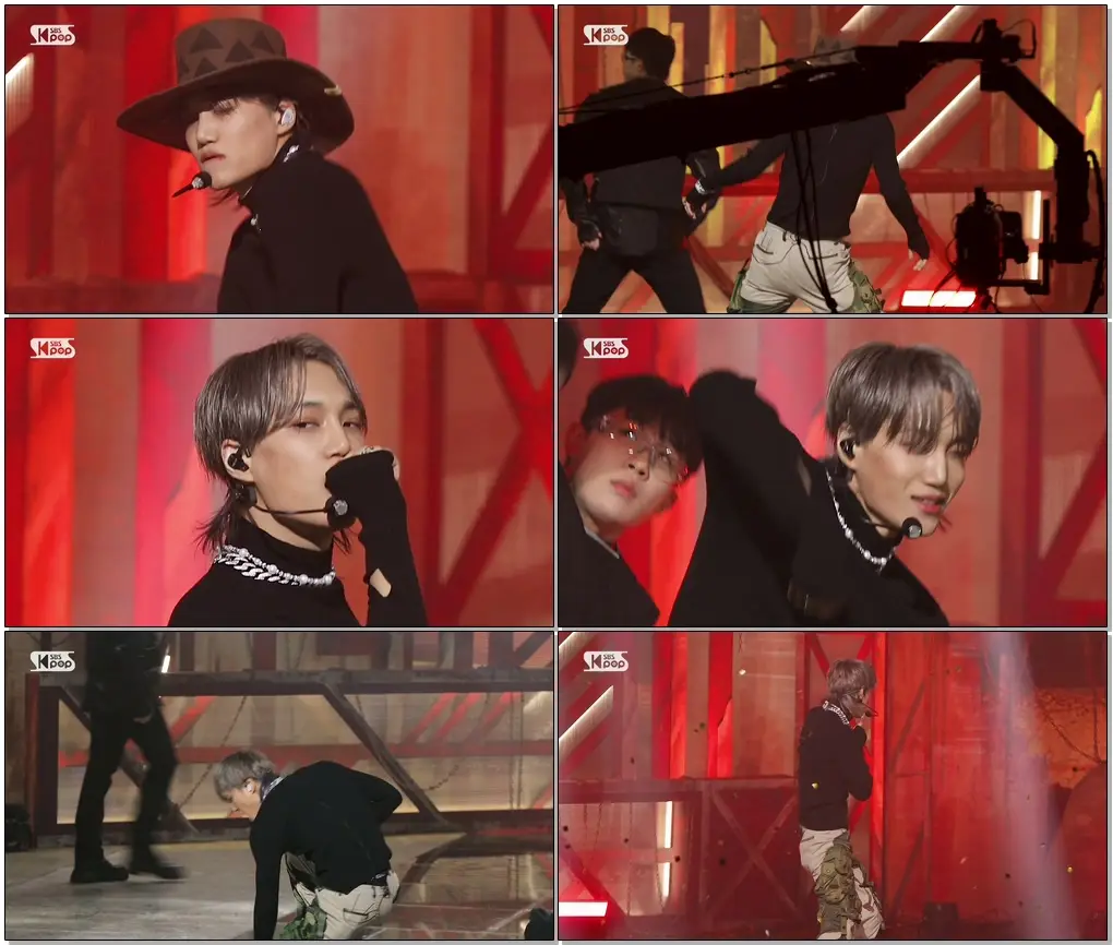 #카이 #음 [페이스캠] 카이 '음(Mmmh)' (KAI FaceCam)│@SBS Inkigayo_2020.12.06